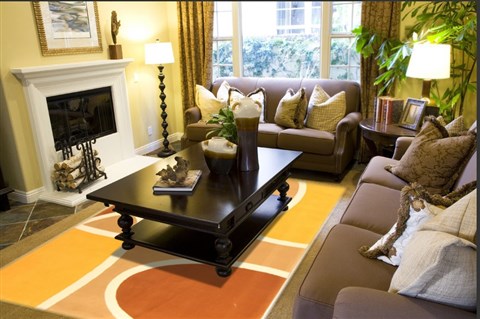 Modern Multicolor Machine Made 69 X 99 Area Rug 300-17440 Image 2