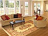 Tabriz Beige Hand Tufted 80 X 100 Area Rug 300-17442 Thumb 4