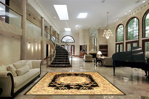 Jaipur Beige Hand Tufted 80 X 100 Area Rug 300-17445 Image 1