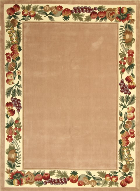 Modern Beige Hand Tufted 80 X 100 Area Rug 300-17446 Image 0