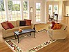 Modern Beige Hand Tufted 80 X 100 Area Rug 300-17446 Thumb 4