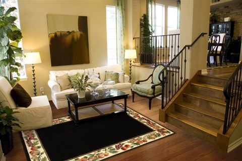 Modern Black Hand Tufted 80 X 100 Area Rug 300-17449 Image 3