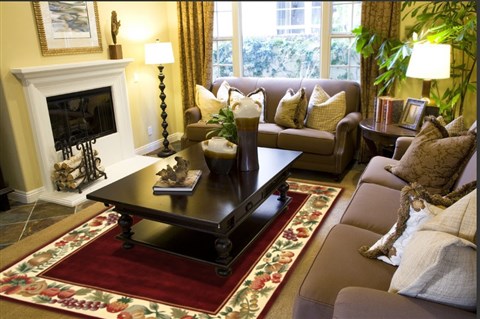 Modern Red Hand Tufted 80 X 100 Area Rug 300-17451 Image 2