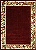 Modern Red Hand Tufted 80 X 100  Area Rug 300-17451 Thumb 0