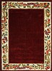 Modern Red Hand Tufted 80 X 100 Area Rug 300-17451 Thumb 0