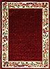 Modern Red Hand Tufted 80 X 100  Area Rug 300-17453 Thumb 0