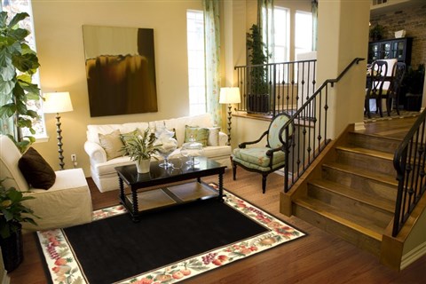 Modern Black Hand Tufted 80 X 100 Area Rug 300-17454 Image 3