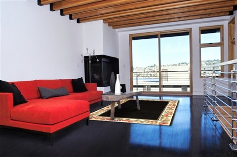 Modern Black Hand Tufted 80 X 100 Area Rug 300-17454 Image 5