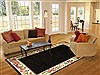 Modern Black Hand Tufted 80 X 100  Area Rug 300-17454 Thumb 4