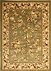 Modern Green Machine Made 71 X 108  Area Rug 300-17456 Thumb 0