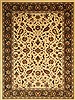Modern Beige Machine Made 80 X 108 Area Rug 300-17457 Thumb 0