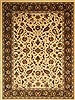 Modern Beige Machine Made 80 X 108  Area Rug 300-17457 Thumb 0