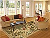 Agra Multicolor Machine Made 80 X 130 Area Rug 300-17458 Thumb 4