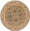 Ziegler Blue Round Hand Knotted 911 X 101  Area Rug 250-17476 Thumb 0