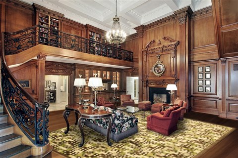 Modern Brown Machine Made 80 X 110 Area Rug 300-17482 Image 2