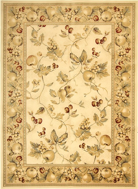 Modern Beige Machine Made 71 X 108  Area Rug 300-17484 Image 0