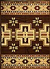 Modern Brown Machine Made 71 X 108  Area Rug 300-17486 Thumb 0