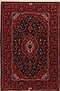 Sirjan Blue Hand Knotted 38 X 59  Area Rug 400-17511 Thumb 0