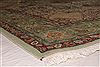 Tabriz Beige Hand Knotted 63 X 104 Area Rug 400-17514 Thumb 13
