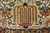 Tabriz Beige Hand Knotted 63 X 104  Area Rug 400-17514 Thumb 7