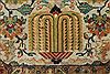 Tabriz Beige Hand Knotted 63 X 104 Area Rug 400-17514 Thumb 7
