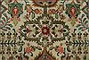 Tabriz Beige Hand Knotted 63 X 104  Area Rug 400-17514 Thumb 8