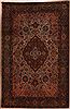 Tabriz Beige Hand Knotted 63 X 104 Area Rug 400-17514 Thumb 0