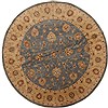 Ziegler Blue Round Hand Knotted 101 X 101  Area Rug 250-17525 Thumb 0