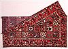 Bakhtiar Red Hand Knotted 89 X 116  Area Rug 400-17527 Thumb 5