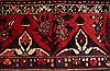 Bakhtiar Red Hand Knotted 89 X 116  Area Rug 400-17527 Thumb 6