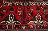 Bakhtiar Red Hand Knotted 89 X 116  Area Rug 400-17527 Thumb 7