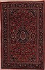 Kashan Red Hand Knotted 45 X 69  Area Rug 400-17528 Thumb 0