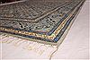 Kashan Beige Hand Knotted 83 X 118  Area Rug 400-17529 Thumb 5