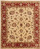 Pishavar Beige Hand Knotted 52 X 63  Area Rug 250-17536 Thumb 0