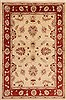 Pishavar Beige Hand Knotted 57 X 79  Area Rug 250-17540 Thumb 0