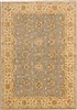 Pishavar Blue Hand Knotted 50 X 70 Area Rug 250-17543 Thumb 0