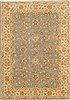 Pishavar Blue Hand Knotted 50 X 70  Area Rug 250-17543 Thumb 0