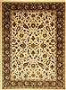 Modern Beige Machine Made 80 X 108  Area Rug 300-17546 Thumb 0