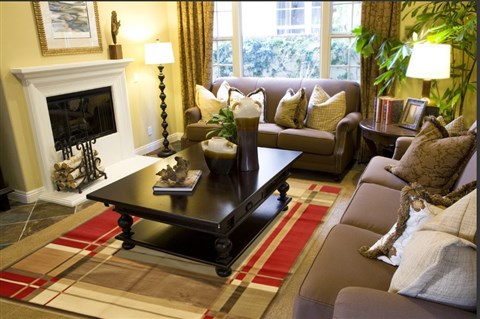 Modern Beige Machine Made 80 X 110 Area Rug 300-17550 Image 3