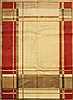 Modern Beige Machine Made 80 X 110 Area Rug 300-17550 Thumb 0