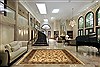 Modern Beige Machine Made 80 X 108 Area Rug 300-17554 Thumb 1