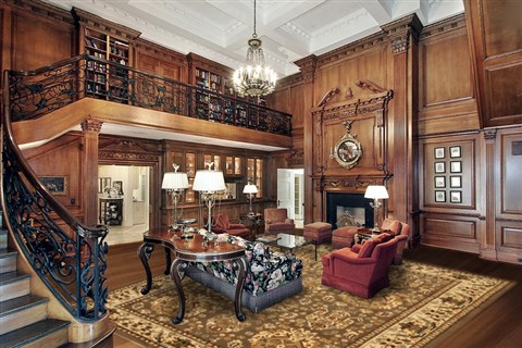 Modern Brown Machine Made 80 X 108 Area Rug 300-17556 Image 2