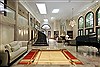 Modern Beige Machine Made 80 X 110 Area Rug 300-17561 Thumb 1