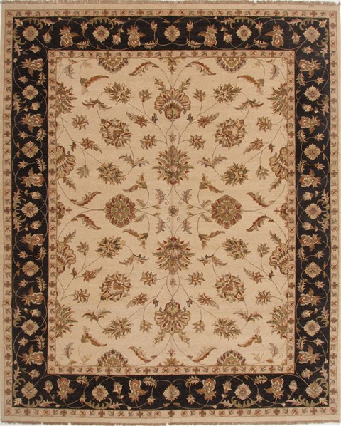 Ziegler Beige Hand Knotted 121 X 1411  Area Rug 250-17564 Image 0