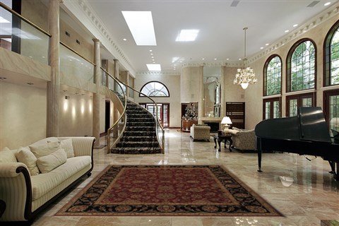 Jaipur Red Machine Made 82 X 103 Area Rug 300-17566 Image 1