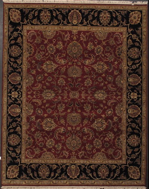 Jaipur Red Machine Made 82 X 103 Area Rug 300-17566 Image 0