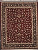 Sino-Persian Red Hand Knotted 81 X 103 Area Rug 300-17569 Thumb 0