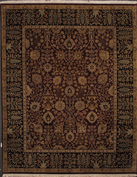 Jaipur Red Machine Made 83 X 105 Area Rug 300-17570 Image 0