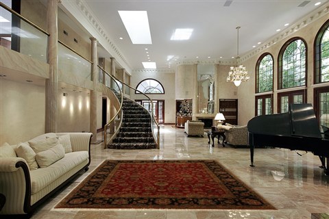 Jaipur Red Machine Made 82 X 100 Area Rug 300-17571 Image 1