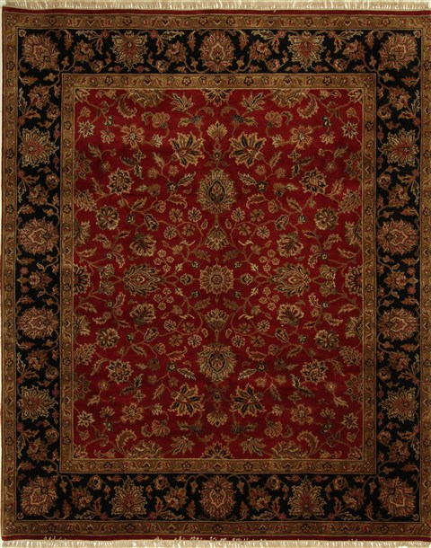Jaipur Red Machine Made 82 X 100 Area Rug 300-17571 Image 0